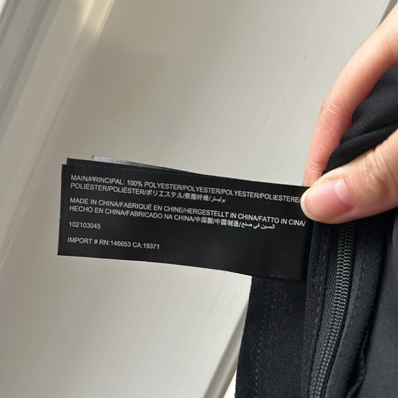 C/MEO Your only one black backless tie tank top - Picture 7 of 8